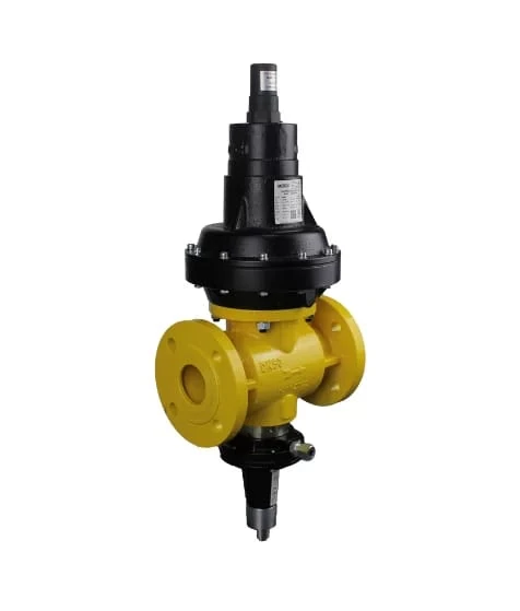 منظم غاز ذو طيار تجريبي للمحطات والشبكات الكبرى (Pilot Regulator)
